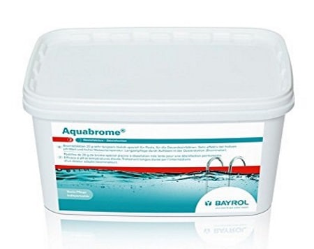 Brome lent 5 kg pour piscine BAYROL Aquabrome