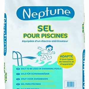 NETPUNE 108984 - Sel pour piscine en pastilles pour électrolyse en sac de 25 kg + LIVRAISON GRATUITE