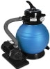 Filtration a sable piscine DEUBA 10 m3/h pour bassin aquatique, avec indication pression eau, puissance 400 W, lavage, rinçage, filtrage eau piscine top4