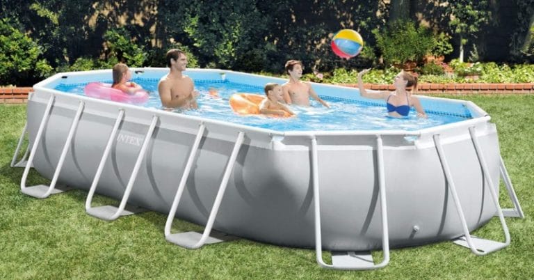 Piscine tubulaire ovale INTEX Prism Frame 5m03*2m74*1m22 (26796NP)