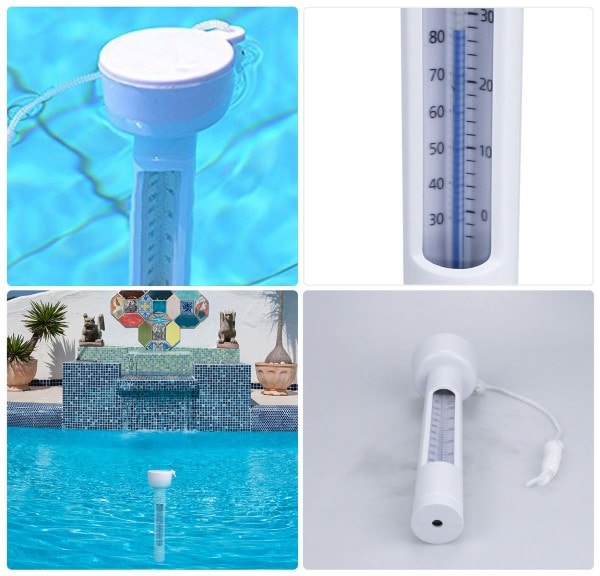Thermomètre piscine flottant, résistant aux chocs (MAGICFUN 690)